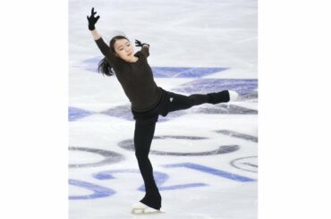紀平梨花、坂本花織、宮原知子が本番リンクで初練習　フィギュア世界選手権24日開幕