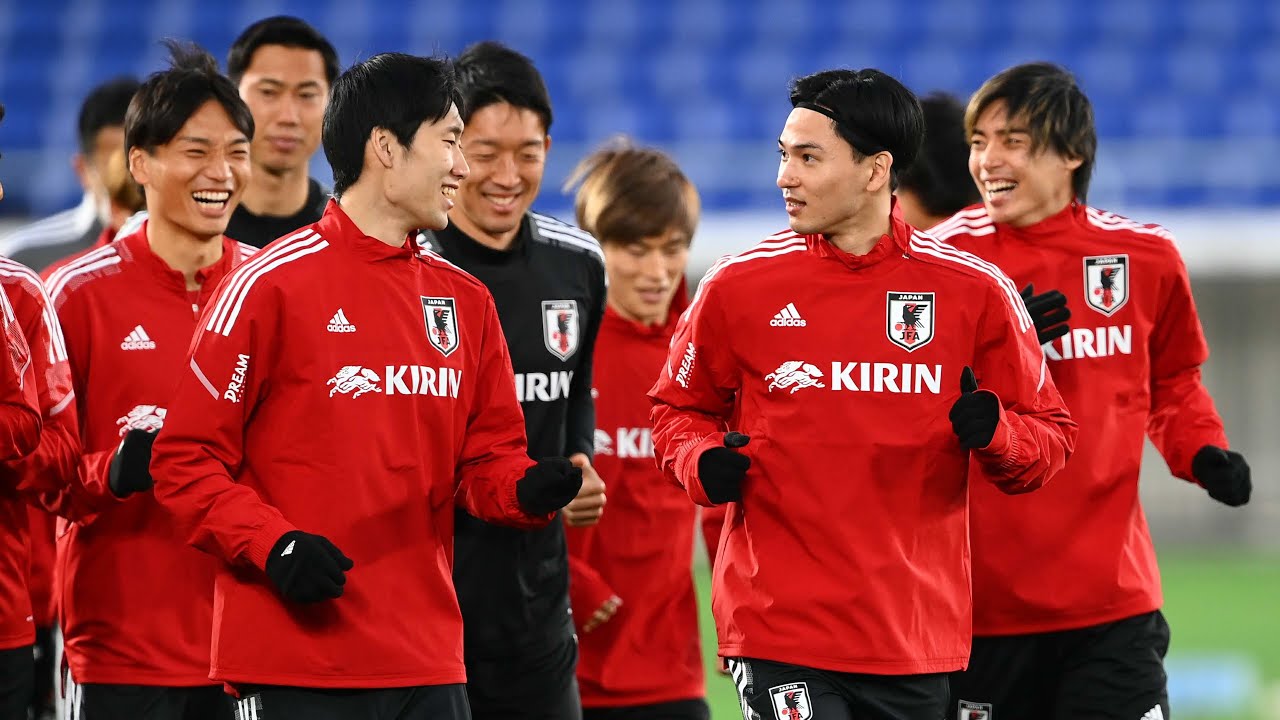 韓国戦へ向け、森保ジャパンが始動！南野・冨安ら海外組と、山根・江坂ら初召集選手がランニングなど軽めの調整！