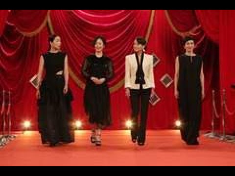 女優の黒木華さん、後藤久美子さん、安田成美さん、江口のりこさん、桃井かおりさんが、「第44回日本アカデミー賞」の優秀助演女優賞に選ばれ、3月19日、東京都内で開催された授賞式に華やかな衣装で出席した。