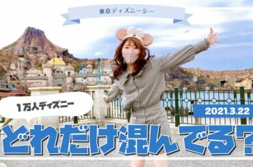 【緊急事態宣言解除後】1万人になった東京ディズニーシーを一周してみたらあのエリアが1番混んでたよ！【ディズニーシー】