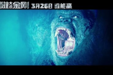 哥斯拉大戰金剛 小栗旬RealD 版預告 Godzilla VS Kong Trailer