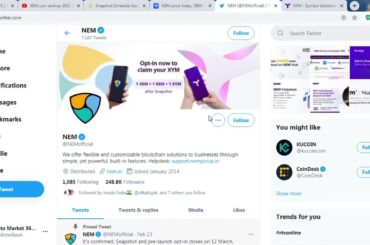 ネムニュース[XEM/XYM]最高の暗号通貨 XYM"