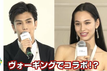 水原希子、岩田剛典とヴォーギングダンスでコラボ希望！？　「MOET & CHANDON x AMBUSH コンセプトショップ」オープニングセレモニー