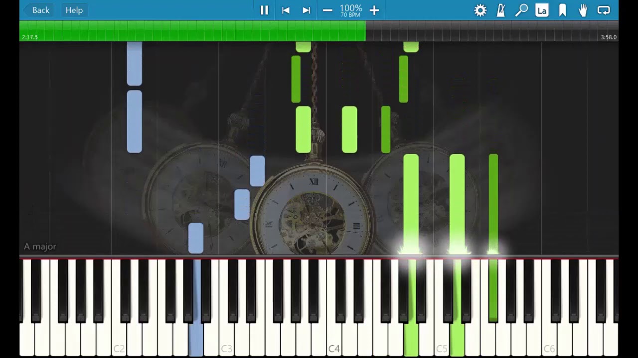 振り子 Uru ピアノ ソロ  中級～上級【映画「罪の声」主題歌】