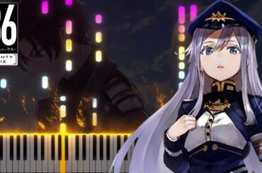 86 - Eighty Six ED Piano Tutorial - PV Extended『Avid』by SawanoHiroyuki[nZk]:mizuki