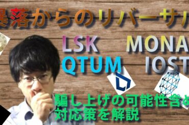 【仮想通貨モナコイン、クアンタム、LSK,IOST,】下落からの上昇！！このまま最高値更新は可能！？