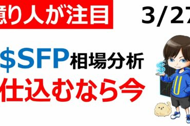 【仮想通貨SFP/Safepal】現状の相場分析（恐らく最後の買い場）