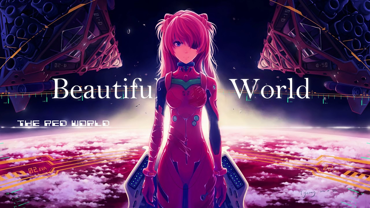 【1時間耐久】宇多田ヒカル 『Beautiful World』”フルバージョン”【高音質】エヴァンゲリオン新劇場版：序
