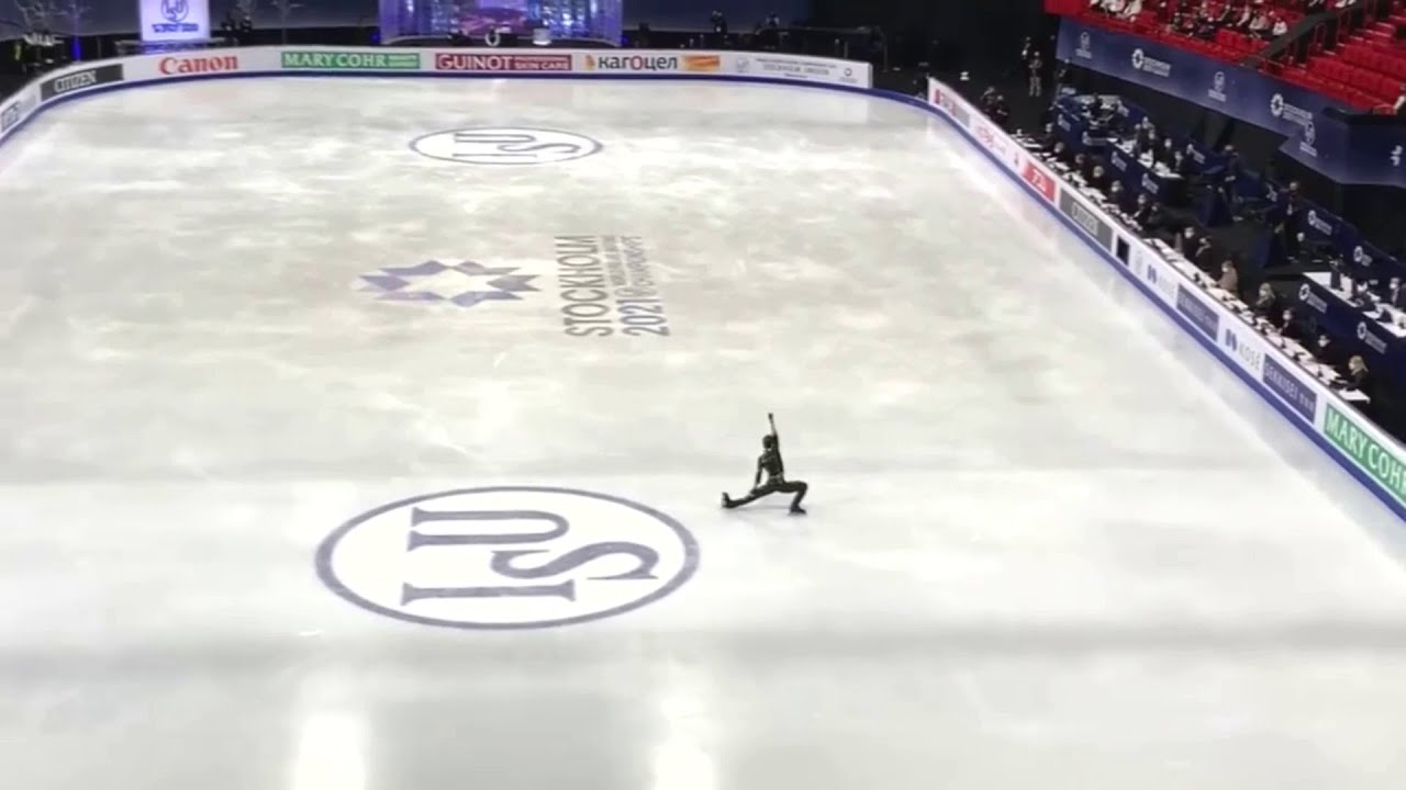 羽生結弦 YUZURU HANYU 全体が見える演技動画　SP World Figure Skating 2021