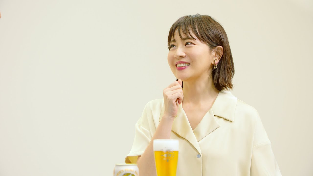 キリン一番搾り生ビール  「堤真一　大橋未歩　ビールに本音篇　6秒」篇