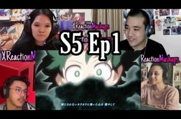 My Hero Academia Season 5 Episode 1 Reaction Mashup 僕のヒーローアカデミア 5期 1話