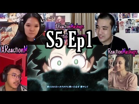 My Hero Academia Season 5 Episode 1 Reaction Mashup 僕のヒーローアカデミア 5期 1話 My Hero Academia Season 5 Episode 1 Reaction Mashup 僕のヒーローアカデミア 5期 1話