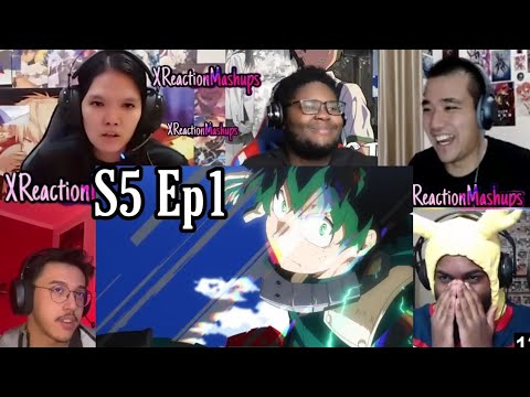🔥 My Hero Academia Season 5 Episode 1 僕のヒーローアカデミア 5期 1話 Reaction Mashup 🔥 My Hero Academia Season 5 Episode 1 僕のヒーローアカデミア 5期 1話 Reaction Mashup