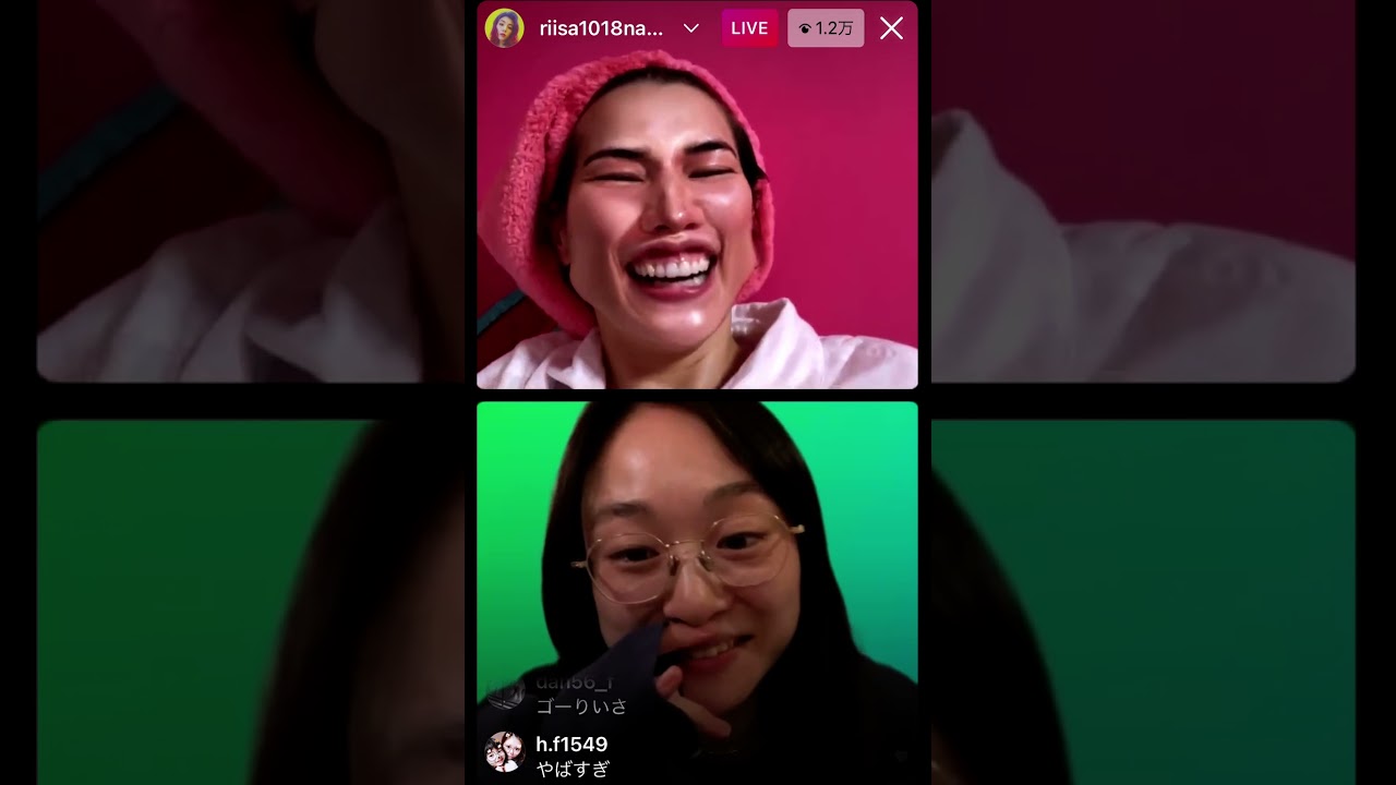 仲里依紗 RIISA NAKA さん インスタライブ 2021.3.28 仲里依紗 RIISA NAKA さん インスタライブ 2021.3.28