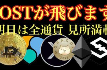 【相場分析】IOST一足先に上がる？ビットコインリップルイーサリアムネムBTC.ETH.XRP.XEM.NEM.MONACOIN
