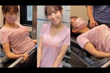 永島優美アナと どっちが好き？ 鷲見玲奈アナ ストイックな筋トレ姿が可愛すぎる！【めざましテレビ】