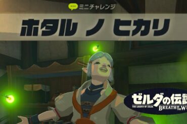 「ミニチャレンジ攻略」ホタル ノ ヒカリ【ゼルダの伝説 BREATH OF THE WILD】