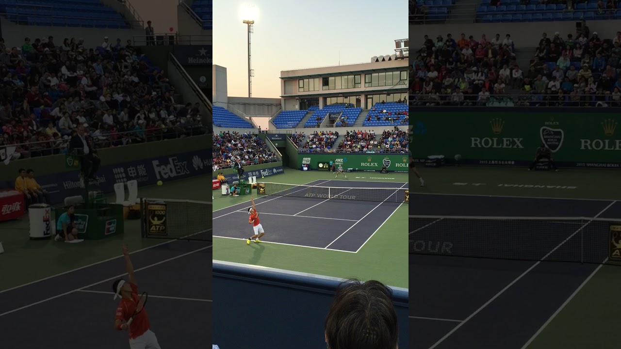 【錦織圭】錦織圭、全盛期の正確なバックハンド!!!【現地】 【錦織圭】錦織圭、全盛期の正確なバックハンド!!!【現地】