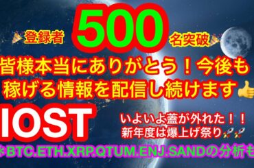 重要ニュース🎉ゴールドマン・サックスがいよいよ参入❗️❗️【仮想通貨BTC.ETH.XRP.IOST.QTUM.ENJ.SAND】ビットコインは4月に爆上げ❗️❓イーサリアムは重要アップデート❗️