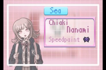 Chiaki Nanami //speedpaint// (You’ve been warned headphone users...)