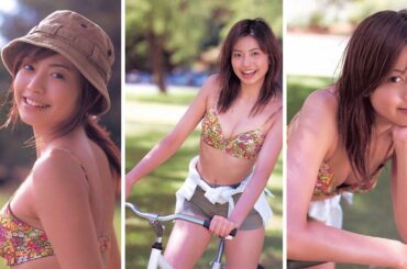 片瀬那奈　若い頃のキュートで美脚な写真