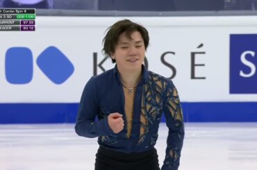 2021 World Figure Skating Championships_FS_Shoma UNO_宇野昌磨