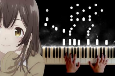 「Omoide Shiritori」Higehiro OP/Hige wo Soru Soshite Joshikosei wo Hirou OP Piano 「おもいでしりとり」ピアノ