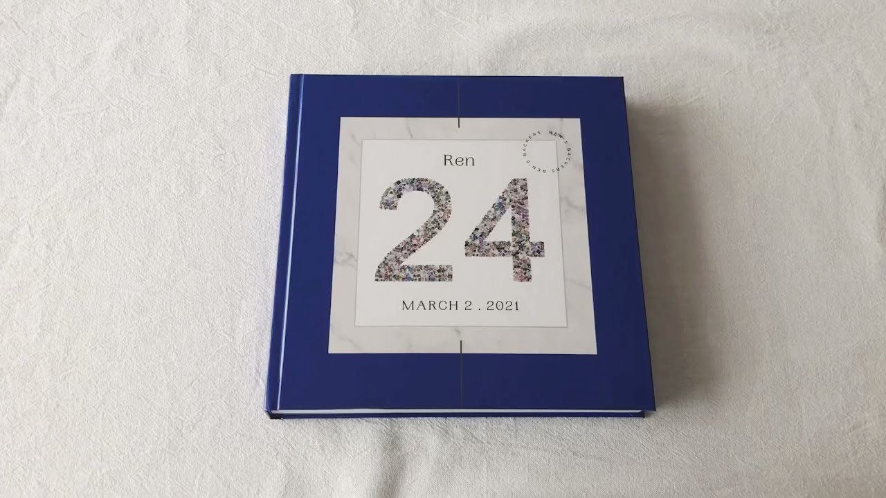 2021 川尻蓮くんバースデーブック｜2021 Birthday Book for REN