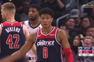 八村塁　大阪なおみ選手観戦試合