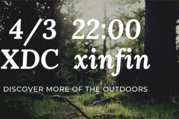 【仮想通貨】4/3 22:00、XDC xinfin network    続伸と小休止、　lang:JPN