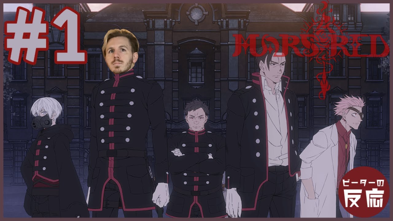 ピーターの反応 【マーズレッド】 1話  Mars Red ep 1 アニメリアクション