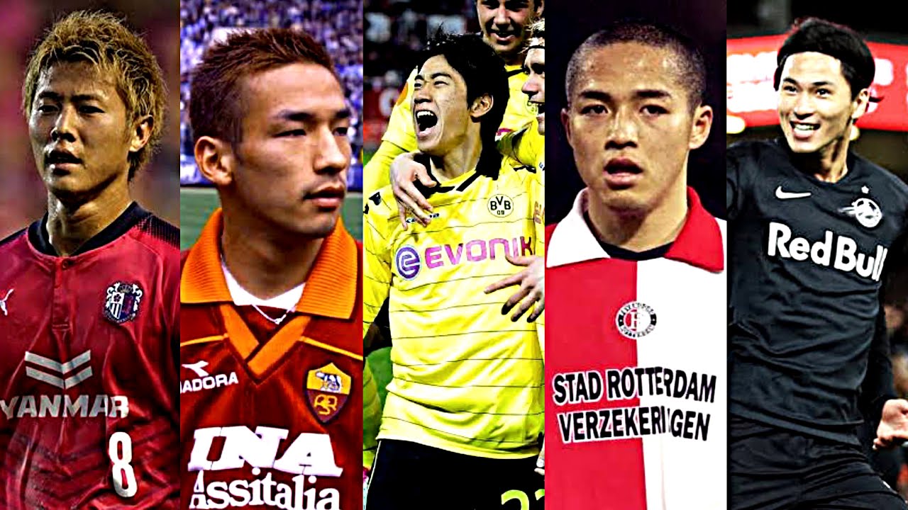 【小野伸二、香川真司、中田英寿、南野拓実、柿谷曜一朗 etc.】25人の侍達が決めた芸術的スーパーボレー集