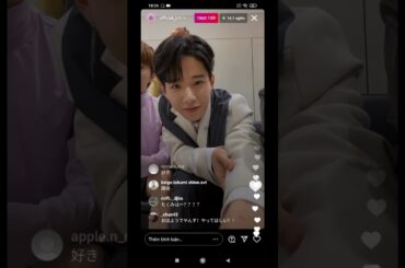 JO1 河野純喜 川西拓実 豆原一成  木全翔也 白岩瑠姫 佐藤景瑚インスタライブ 2021/04/07