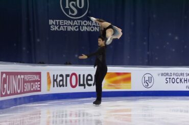 世界フィギュアスケート選手権2021＜ペア フリースケーティング･三浦璃来 / 木原龍一＞ノーカット配信【フジテレビ公式】