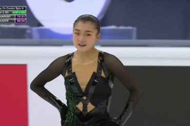 2021 World Figure Skating Championships_FS_Kaori SAKAMOTO_坂本花織