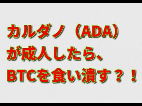 カルダノ Ada に世界最大級の金融コンサルティング会社のceoが強氣の予想 ビットコインやイーサリアムに挑む態勢が整っている Yayafa