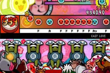 【太鼓さん次郎】EASY LOVE　創作譜面（「イジらないで、長瀞さん」OP／上坂すみれ）