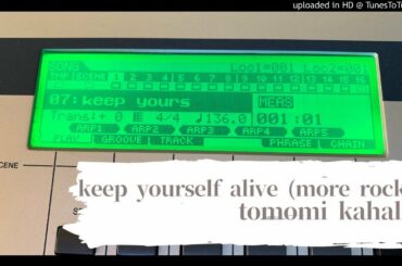 【打ち込み】tomomi kahala / keep yourself alive (more rock) with YAMAHA mo6