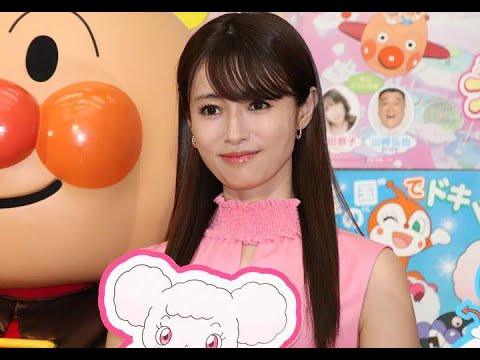 ✅  女優の深田恭子さんが12日、東京都内で行われた劇場版アニメ「それいけ！アンパンマン　ふわふわフワリーと雲の国」（川越淳監督、6月25日公開）の公開アフレコイベントに出席。アンパンマンが子供たちの