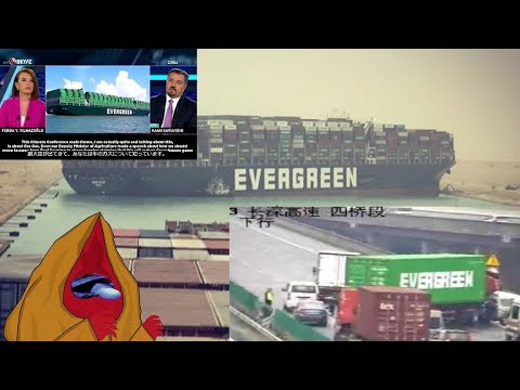 【スエズ運河】エバーグリーンが積んでた物をトルコのテレビ局が明かす！を検証