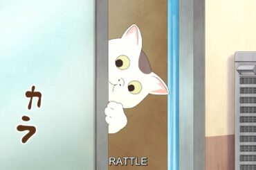 極主夫道 1話アニメ超かわいい子猫 // The Way of the Househusband best moment #6 Tatsu's super cute kitten