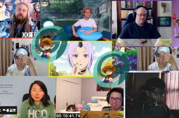 転スラ日記 2話 リアクション - The Slime Diaries Episode 2 Reaction Mashup