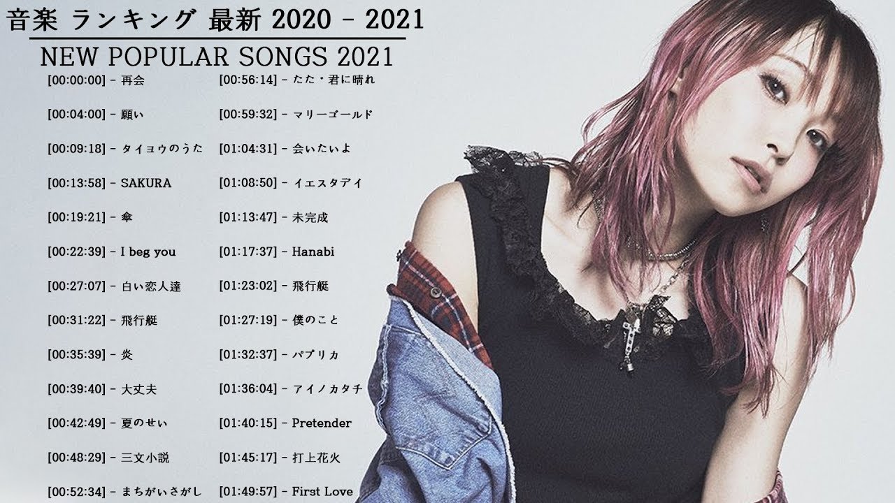 米津玄師 | 菅田将暉 | YOASOBI | 宇多田ヒカル | 音楽 ランキング 最新 2021  | King Gnu |  2021 LISA |  2021 ベストソング 2021 あいみょん