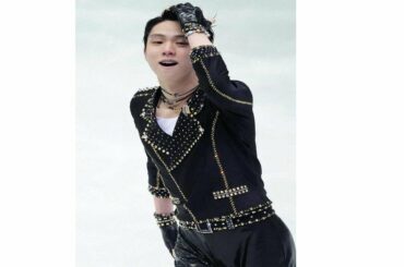 羽生結弦SPは107・12点で2位、宇野昌磨は77・46点で9位　日本は初日終え3位