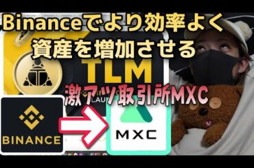 【資産爆増】Binanceローンチプール最強説！MXC取引所でスケベ仕込み