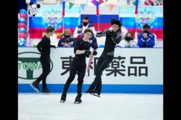 羽生結弦が練習で4回転半挑戦、6度転倒も来季完成へ国内初披露