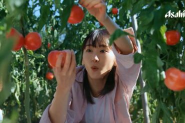 新垣結衣摘番茄給你吃 中字 十六茶 自然健康 隔壁的姊姊 「自然に、健康。」となりのお姉さん春編