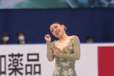 紀平梨花  Rika Kihira フリー  世界国別対抗戦  2021