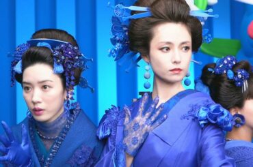深田恭子、多部未華子＆永野芽郁と青の着物姿であでやかに　UQコミュニケーションズ「WiMAX +5G」新テレビCM「ママパパ+5G」編＆メーキング