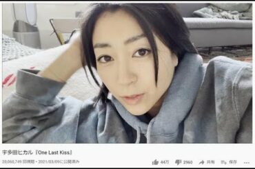 シンガーソングライター・宇多田ヒカルさんは2021年3月28日、自身の映像の撮影秘話をツイッター上で明かした。言及された動画公開時期や再生数などから、新曲「OneLastKiss」のミュージックビデオ